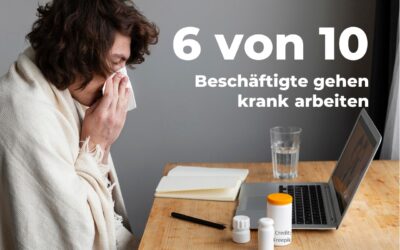 Immer mehr gehen krank arbeiten