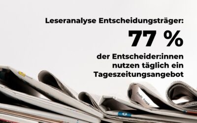 Hoher Medienkonsum von Führungskräften